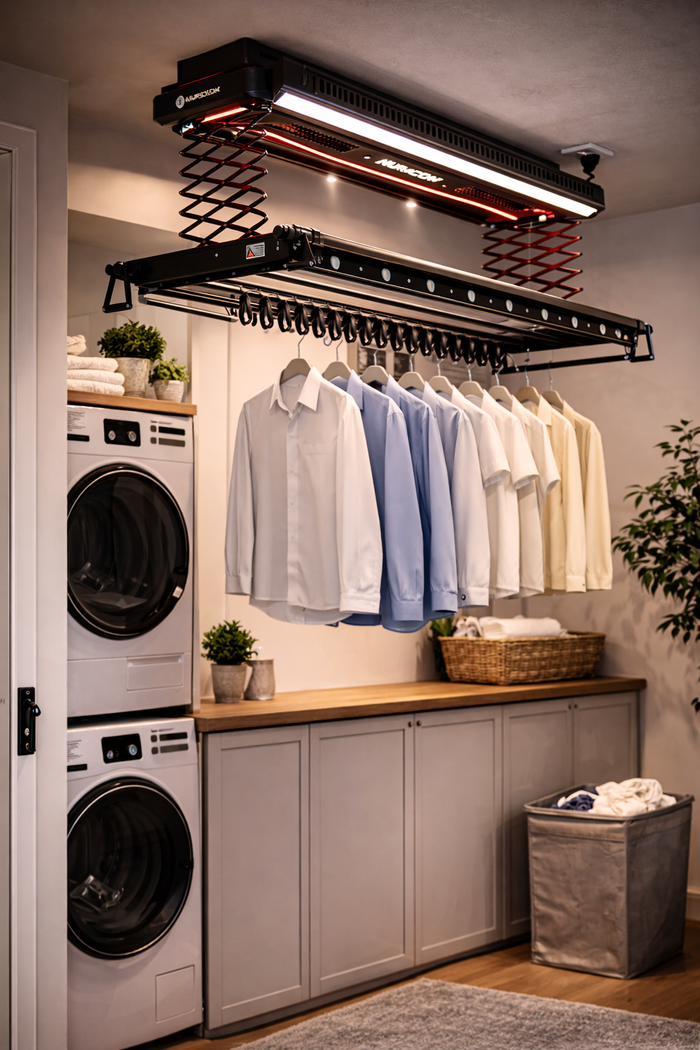 Homes with limited outdoor drying